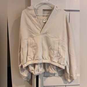 Aerie Throwback V-neck Hoodie